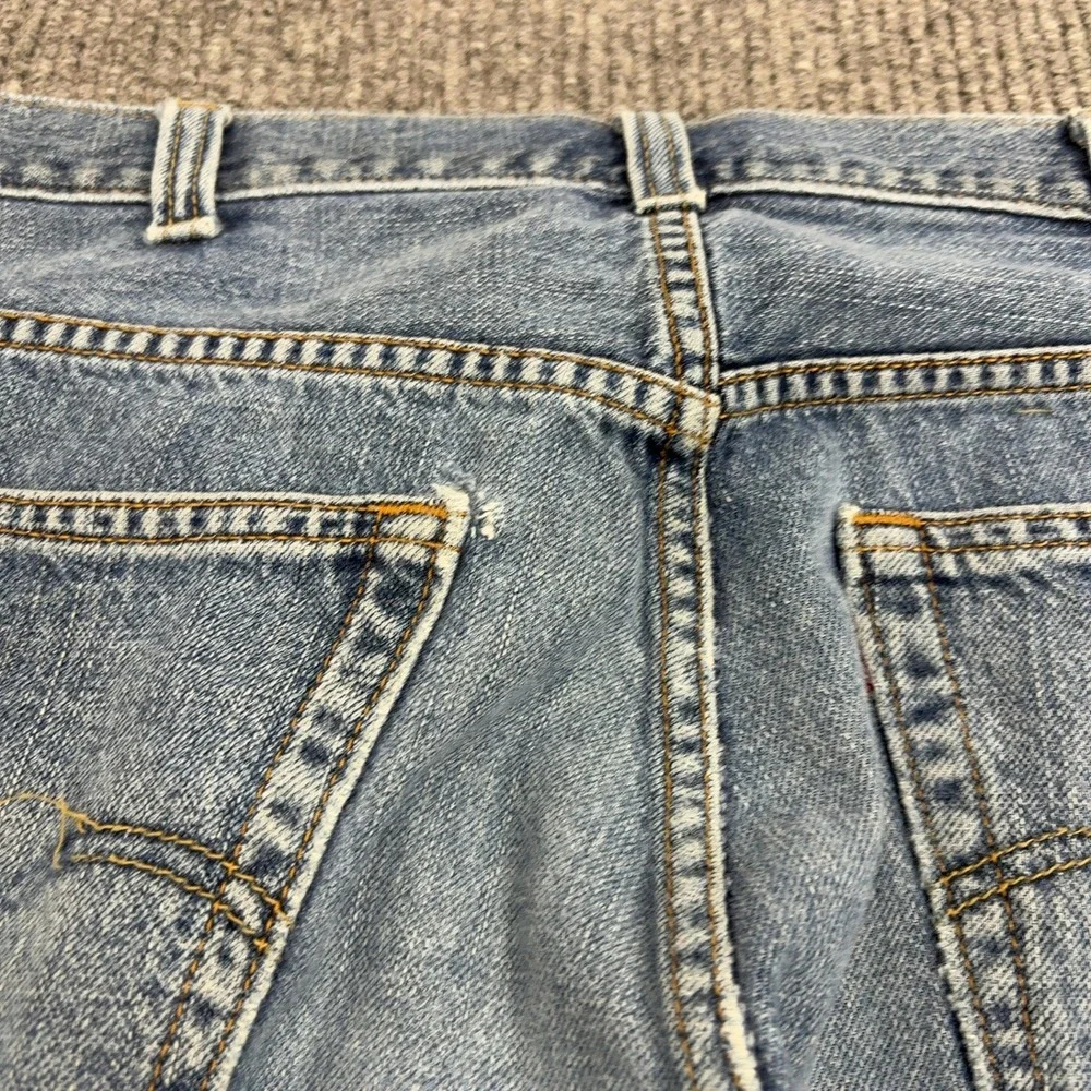 Levis 505 Denim Shorts Mens‎ 38 Blue Cotton Regular Fit Casual Summer Streetwear